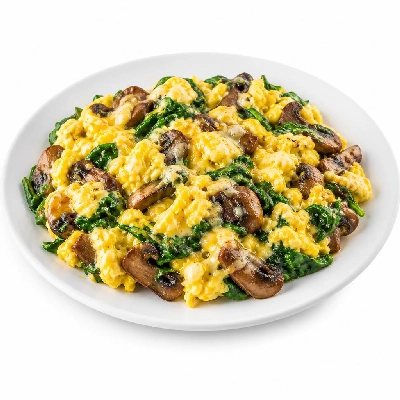 Perkins Restaurant & Bakery Spinach & Mushroom Breakfast Skillet