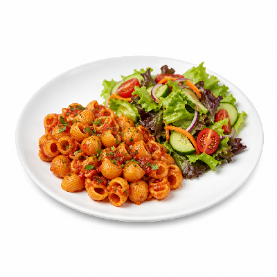 Piada Italian Street Food Pomodoro (Small Pasta and Regular Salad)