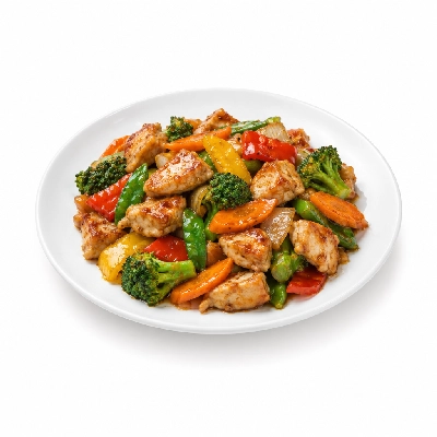 Pick Up Stix Catering Entrees Chicken and Vegetables Large
