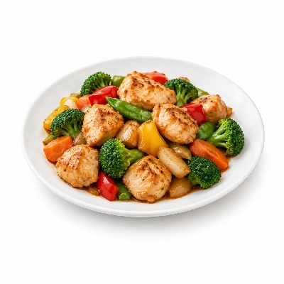 Pick Up Stix Catering Entrees Chicken and Vegetables Medium