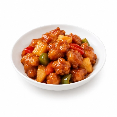 Pick Up Stix Catering Entrees Sweet and Sour Chicken Medium