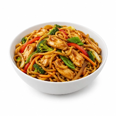 Pick Up Stix Catering Sides Chicken Chow Mein Noodles Large