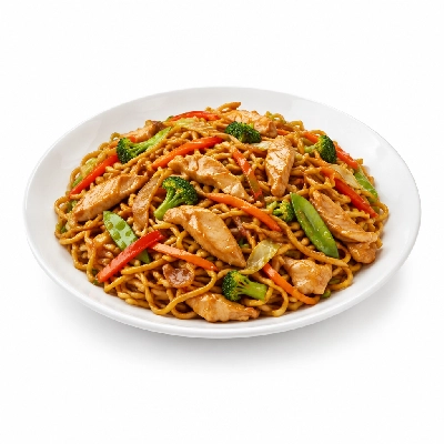 Pick Up Stix Catering Sides Chicken Chow Mein Noodles Medium