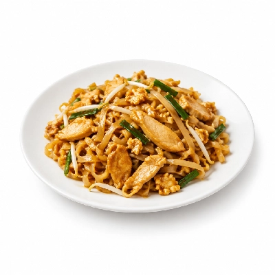 Pick Up Stix Catering Sides Pad Thai Chicken Noodles Medium