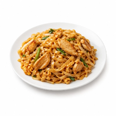 Pick Up Stix Catering Sides Pad Thai Chicken Noodles Small