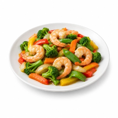 Pick Up Stix Shrimp Entrees Shrimp and Vegetables