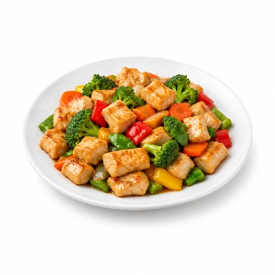 Pick Up Stix White Meat Chicken Entrees House Special with Vegetables Wok'd
