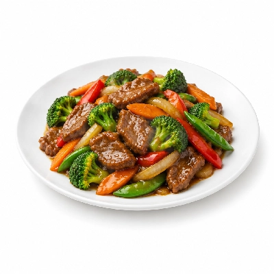 Pick Up Stix Wok Combo Beef Entrees House Special with Vegetables