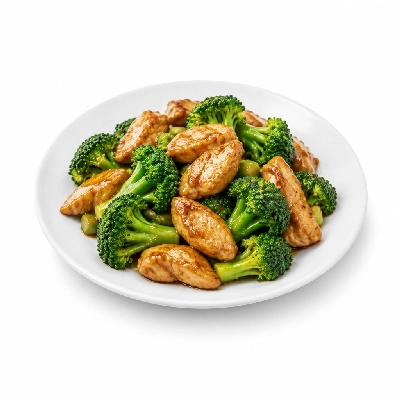 Pick Up Stix Wok Combo Chicken Entrees and Broccoli Wok'd