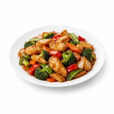 Pick Up Stix Wok Combo Chicken Entrees House Special with Vegetables