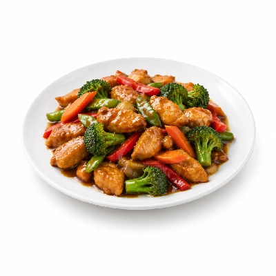 Pick Up Stix Wok Combo Chicken Entrees House Special with Vegetables Wok'd