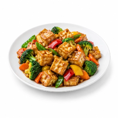 Pick Up Stix Wok Combo Vegetable Entrees Garlic Tofu
