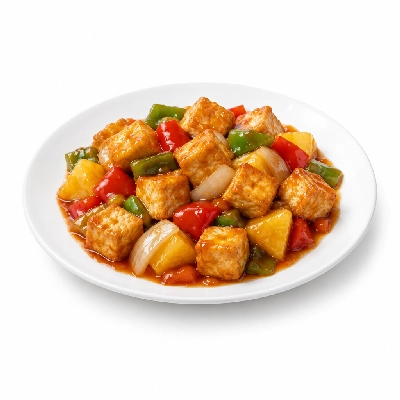 Pick Up Stix Wok Combo Vegetable Entrees Sweet and Sour Tofu