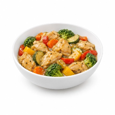 Pick Up Stix Wok Wise Chicken and Vegetables White Wine Sauce