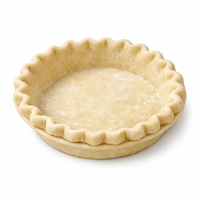 Pie crust deep dish frozen unbaked made with enriched flour