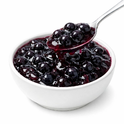 Pie filling blueberry canned