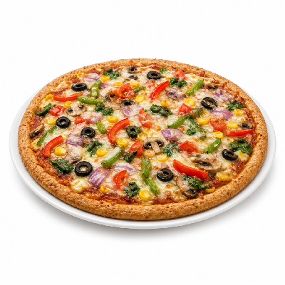 Pieology Pizzas Rustic Veggie Whole Wheat
