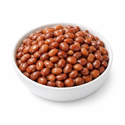 Pigeon peas red gram mature seeds cooked boiled with salt