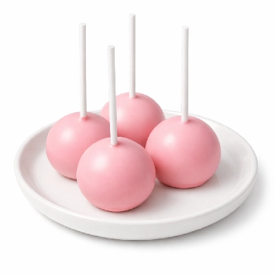 Pink Cake Pops