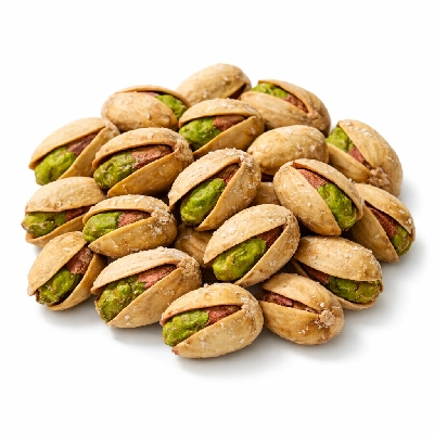 Pistachios dry roasted with salt