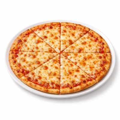 Pizza 14" with cheese topping thin crust