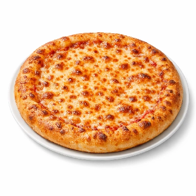 Pizza cheese topping rising crust frozen cooked