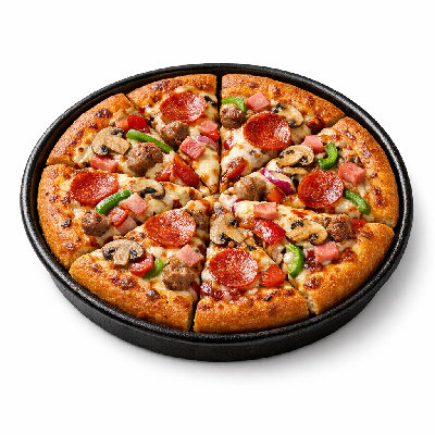 Pizza Hut Large Super Supreme Pan Pizza