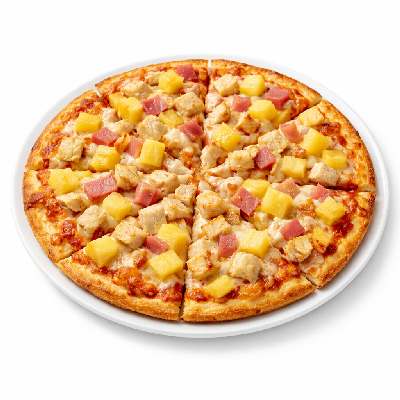 Pizza Hut Large Thin 'n Crispy Hawaiian Chicken Pizza