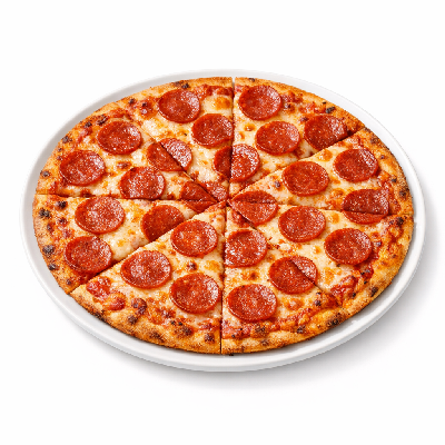 Pizza Hut Pizza 12" Medium Thin 'n Crispy Pepperoni Lover's