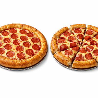 Pizza Hut Pizza Pepperoni Feast Sharing Stuffed Crust (14")