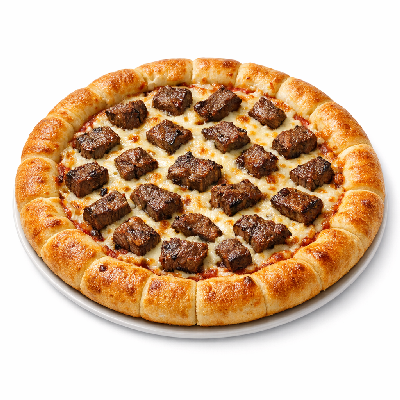 Pizza Hut Pizza Phillycheese Steak Individual Stuffed Crust (11")