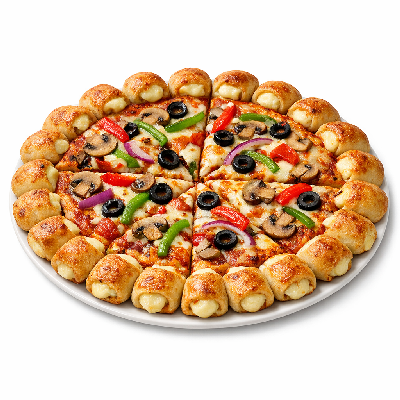 Pizza Hut Pizza Veggie Cheesy Bites (14")