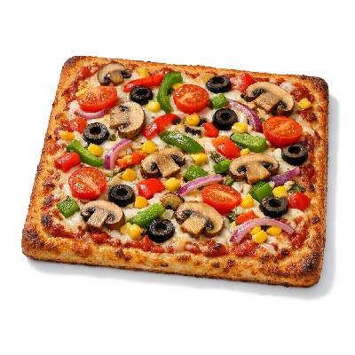 Pizza Hut Pizza Veggie Gluten Free (9" Square)