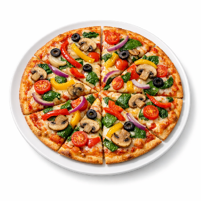 Pizza Hut Pizza Veggie Sharing Thin (14")