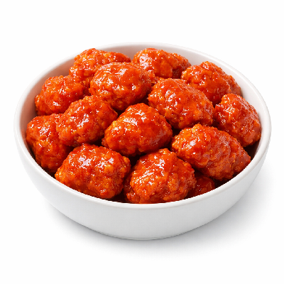 Pizza Hut Wings Bone Out Buffalo Burnin' Hot