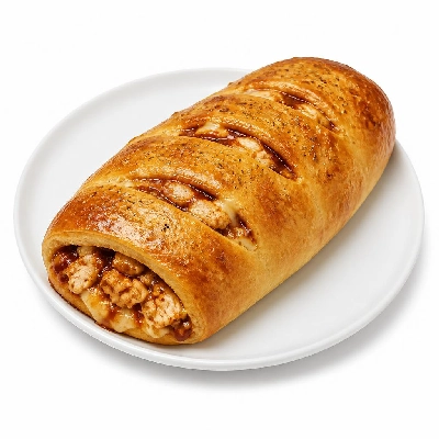 Pizza Inn BBQ Chicken Stromboli