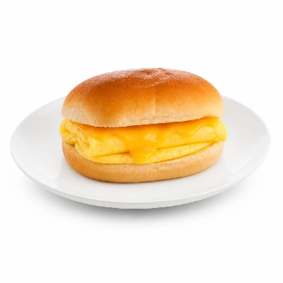 Pizza Inn Breakfast Sandwiches Egg and Cheese