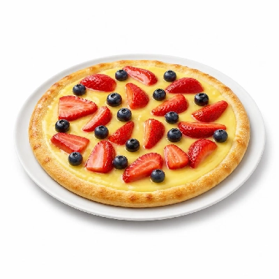 Pizza Inn Desserts Bavarian Cream Pizzert Individual