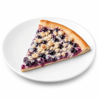Pizza Inn Desserts Blueberry Pizzert Giant 1 Slice