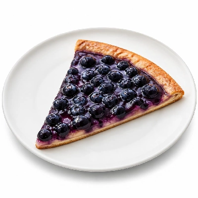 Pizza Inn Desserts Blueberry Pizzert Individual 1 Slice