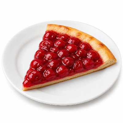 Pizza Inn Desserts Cherry Pizzert Large 1 Slice