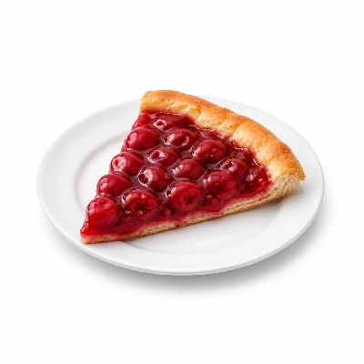 Pizza Inn Desserts Cherry Pizzert Medium 1 Slice