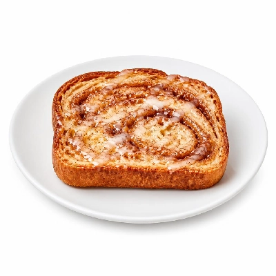 Pizza Inn Desserts Glazed Cinnamon Bread Individual 1 Piece