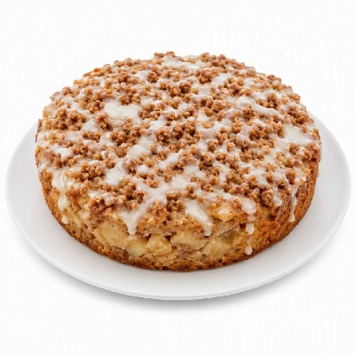 Pizza Inn Desserts Iced Apple Streusel Cake