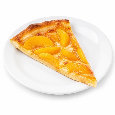 Pizza Inn Desserts Peach Pizzert Giant 1 Slice