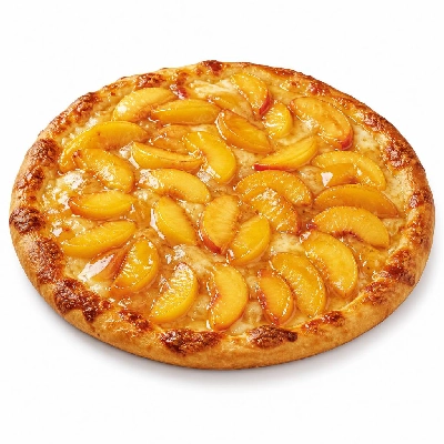 Pizza Inn Desserts Peach Pizzert Large