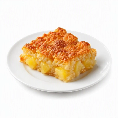 Pizza Inn Desserts Pineapple Cobbler 1 Slice