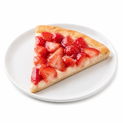 Pizza Inn Desserts Strawberry Pizzert Small 1 Slice