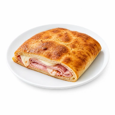 Pizza Inn Ham and Cheese Stromboli Giant 1 Slice