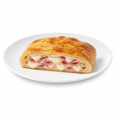Pizza Inn Ham and Cheese Stromboli Large1 Slice